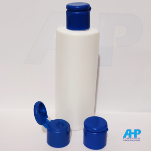 100Ml HDPE Milky White Bottle with Flip top Cap