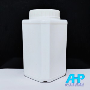500ml HDPE Square Jar